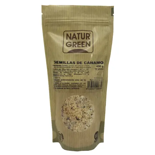 Naturgreen Semillas De Cañamo Bio 400 Grs