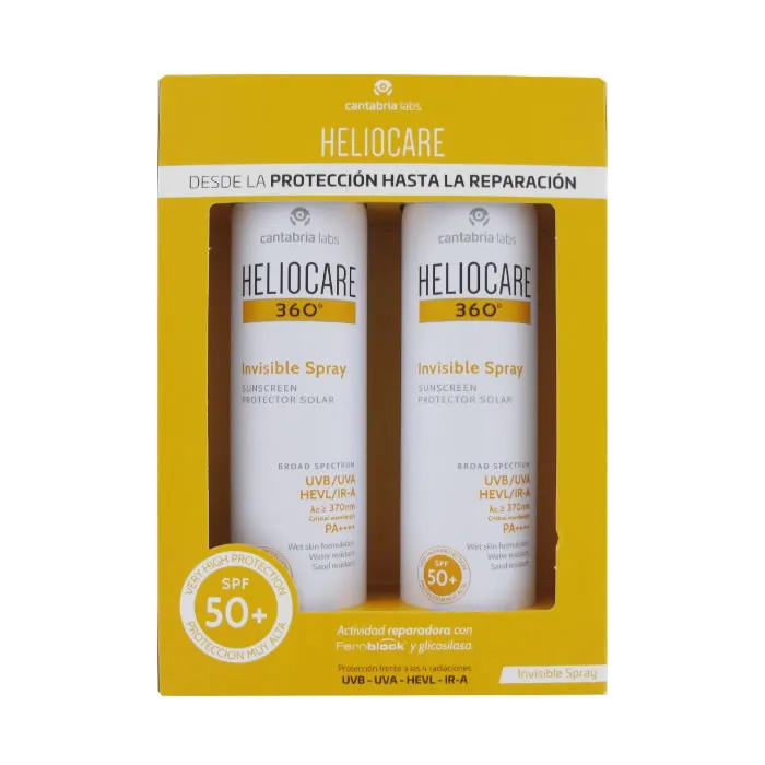 Heliocare Invisible Spray 360 Spf50+ 2x200ml