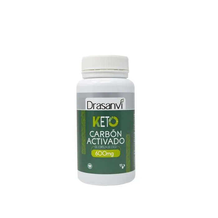 Drasanvi Keto Activated Charcoal 600mg 60 Tablets