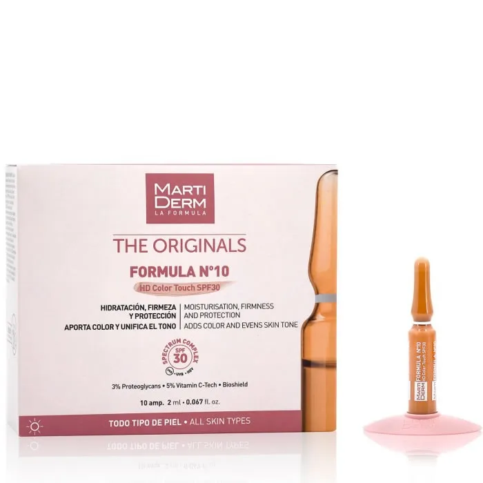 Martiderm Formula Nº10 HD Color Touch Spf 30