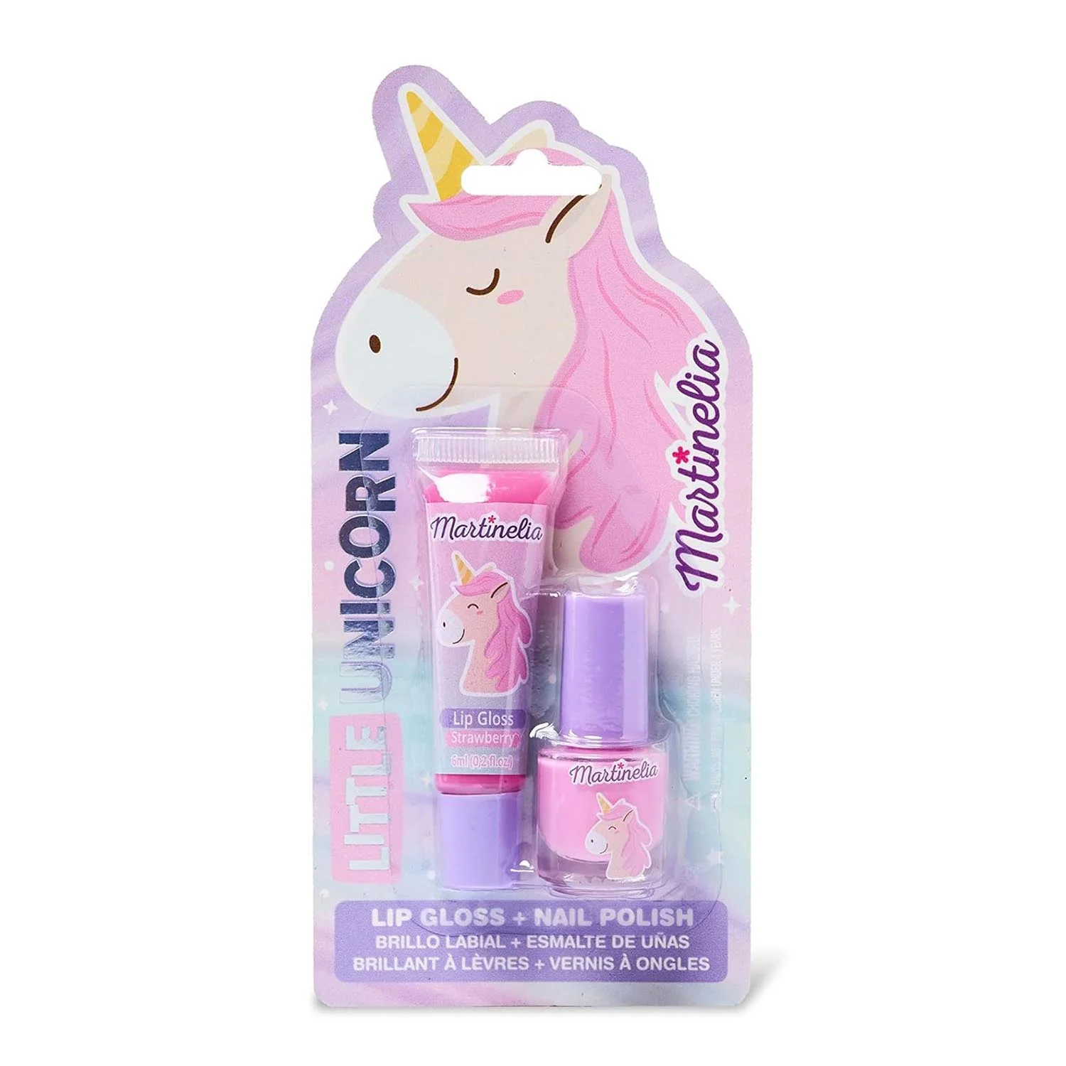 Martinelia Little Unicorn Brillo De Labios 1un Lacas De Uñas 1u