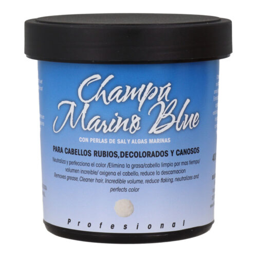 Shampoo voor blond of grijs haar Belkos Marino Blue 400 g