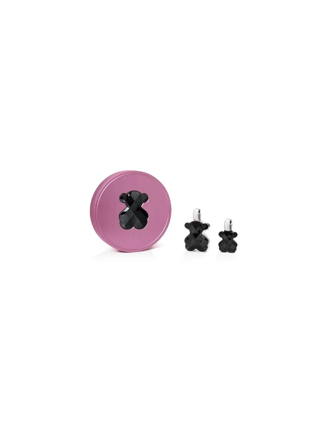Tous Loveme The Onyx Set Caja Redonda Metalica