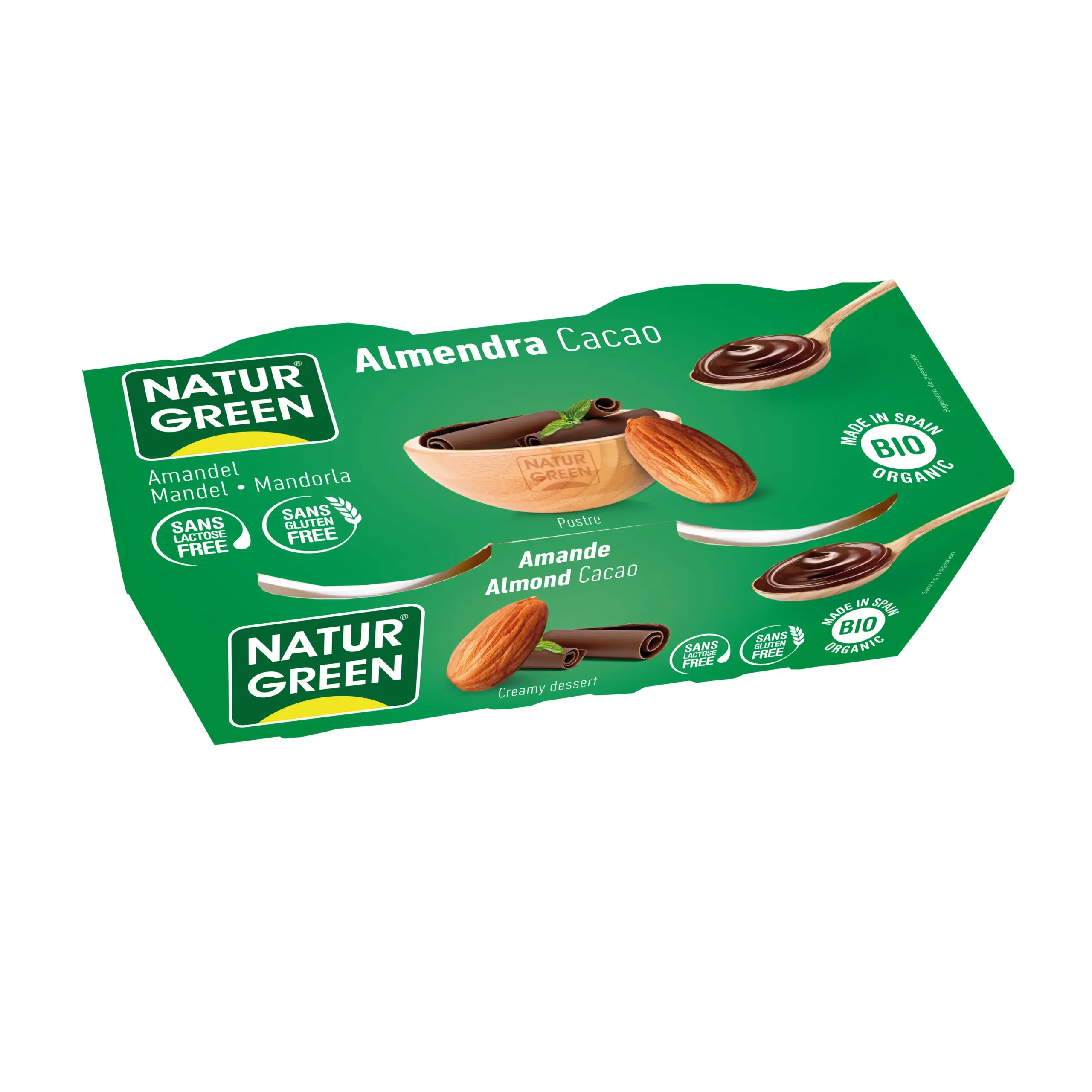 Naturgreen Almendra Chocolate 2 X 125g