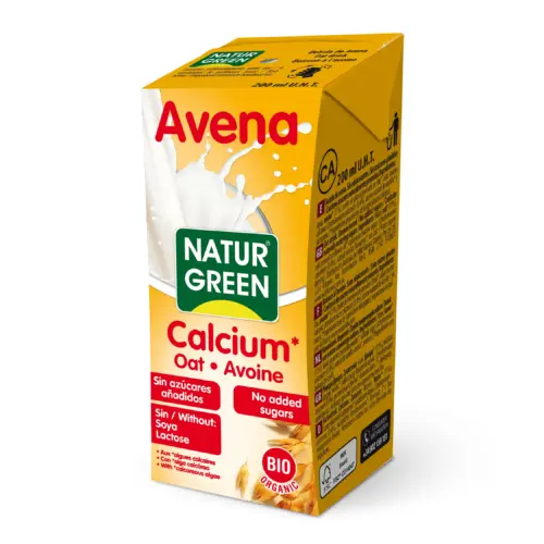 Naturgreen Bebida Avena Calcium 200ml