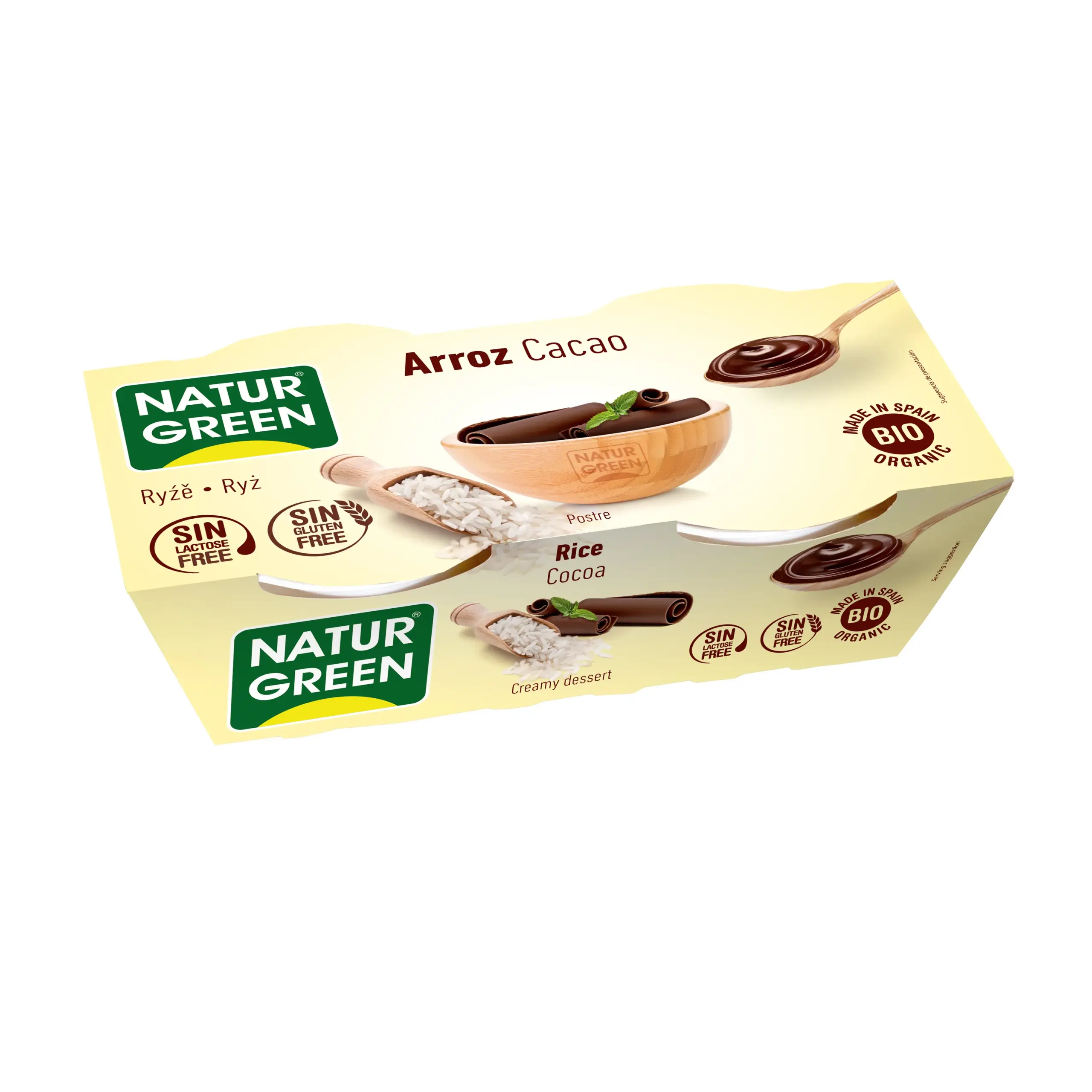 Naturgreen Arroz Chocolate 2 X 125g