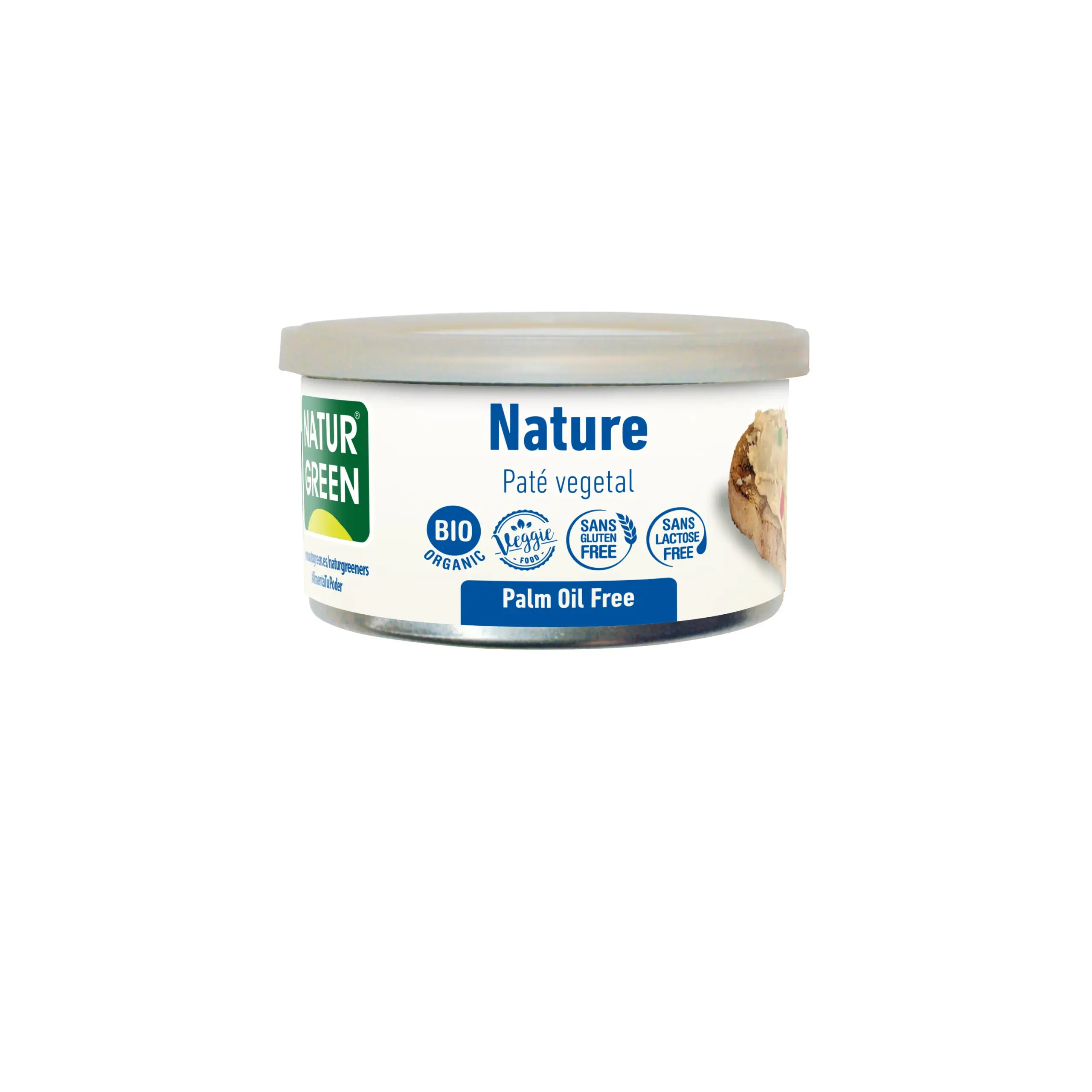 Naturgreen Bio Vegan Groentespread Nature | Unisex 125g | Glutenvrij Lactosevrij