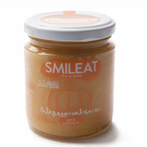 Smileat Potito Bio Calabaza Calabacin 230g