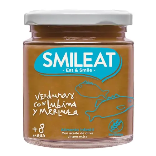 Smileat Potito Bio Verduras Lubina Merluza 230g