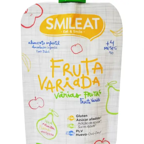 Smileat Pouch Fresa Platano 100g