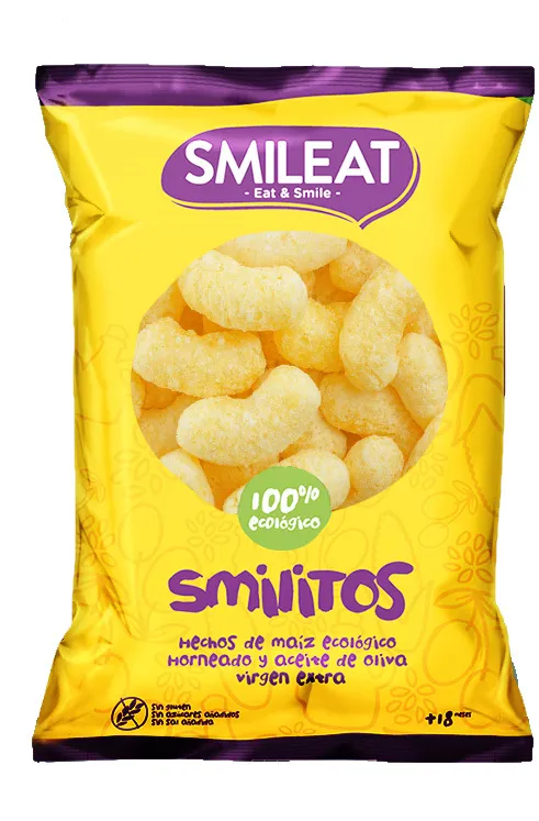 Smileat Smilitos Snacks De Maiz Ecologicos 38g
