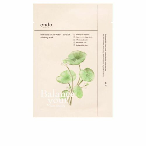 Kalmerend Masker Ondo Beauty 36.5 Probiotics & Cica Water 25 ml Regenererend