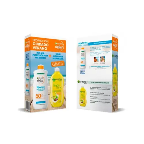 Delial Sensitive Advanced Zonnemelk SPF50+ | Unisex 400ml | Waterbestendig Gevoelige Huid