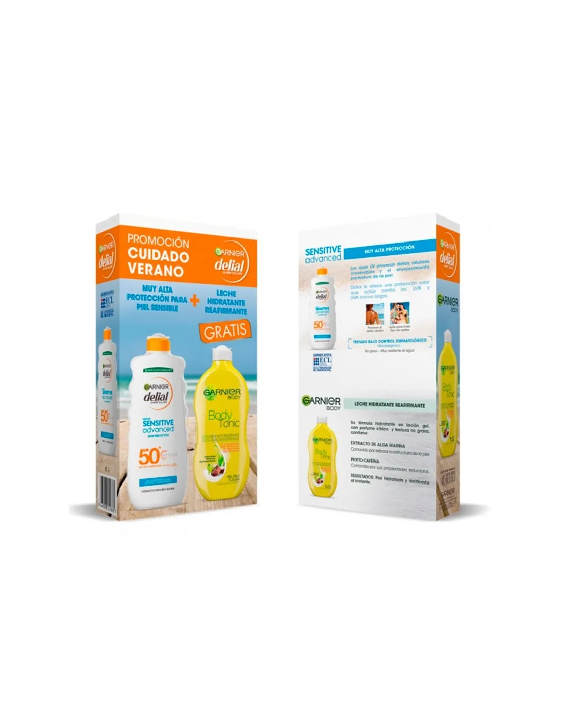 Delial Sensitive Advanced Zonnemelk SPF50+ | Unisex 400ml | Waterbestendig Gevoelige Huid