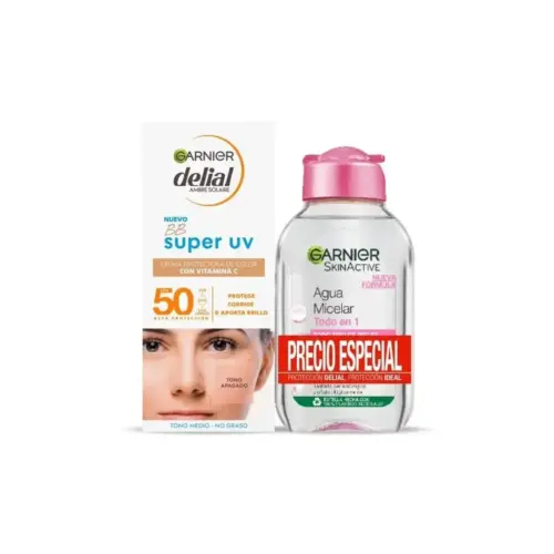 Delial Facial Bb Sun F50 50ml Micel 100