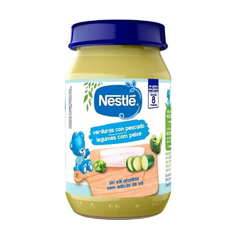Nestlé Jar of Vegetables with Fish +8M 190g