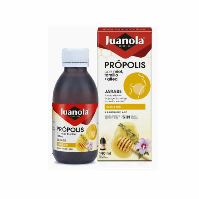 Juanola Propolis Honey Thyme Syrup 140ml