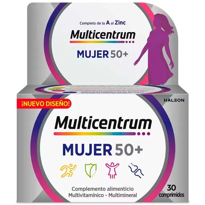 Multicentrum Woman 50+ 30 Tablets