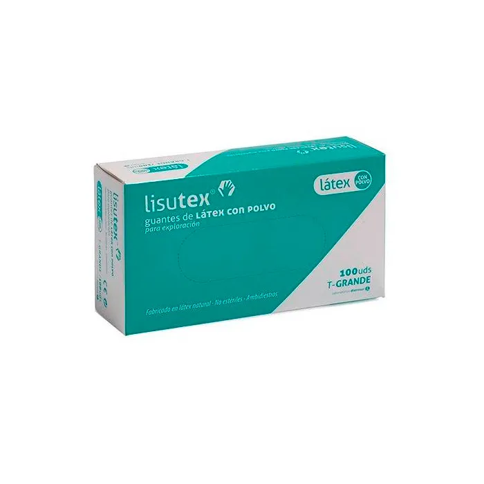 Lisutex 100 Latex Gloves Medium Size