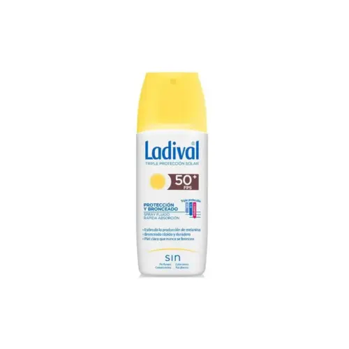 Ladival Protección y Bronceado Spray Spf50 150ml