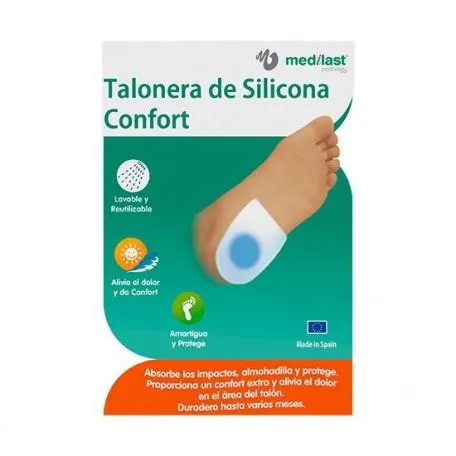 Talonera Gel Medilast Talla Mediana 2 Unidades