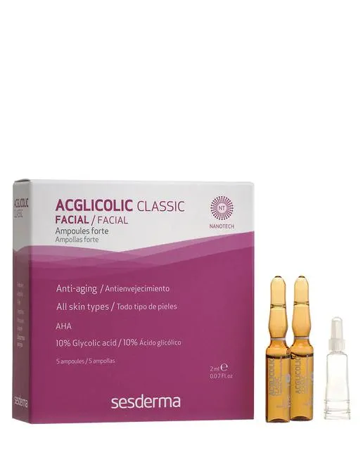 Sesderma Acglicolic Classic Facial Ampoules 5 Uts