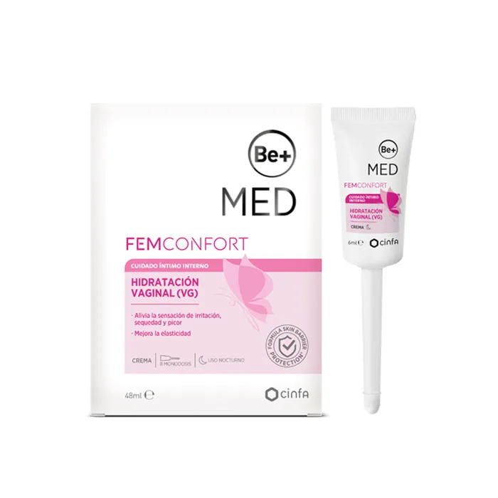 Be+ Internal Vaginal Moisturising Cream 8x6ml