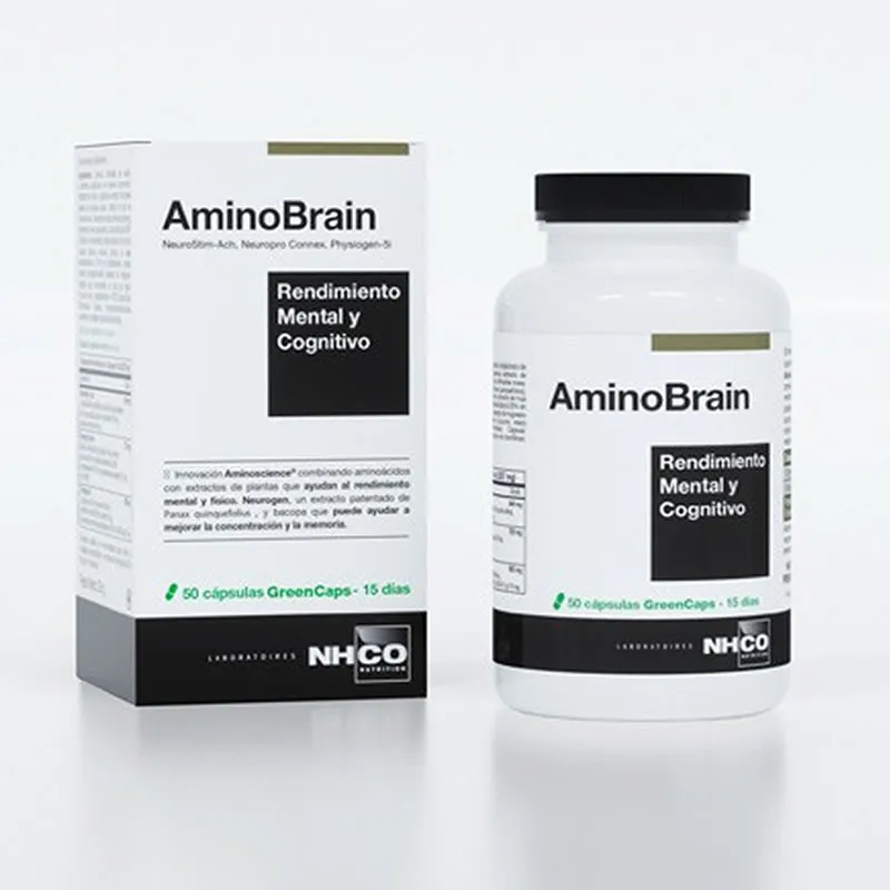 Nhco-AminoBrain - Mental And Cognitive Performance - 50 Capsules