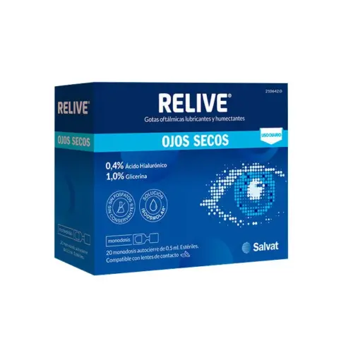 Salvat Relive Dry Eyes 20 Single Doses