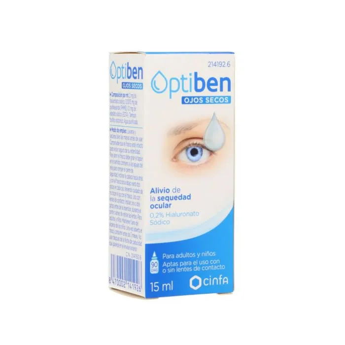 Optiben Dry Eyes Drops 15ml