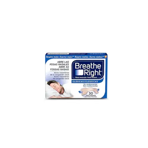 Breathe Right Nasal Strips Small Size 30 Units