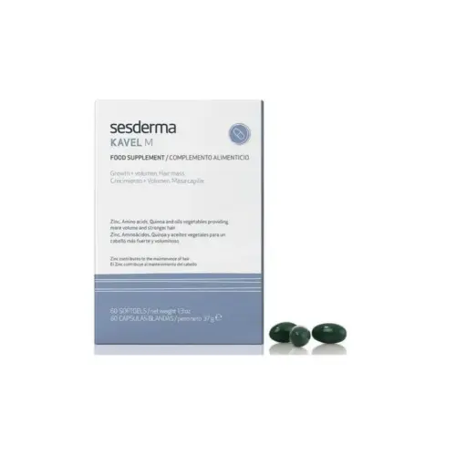 Sesderma Kavel M Food Supplement Hair Mass 60 Softgels