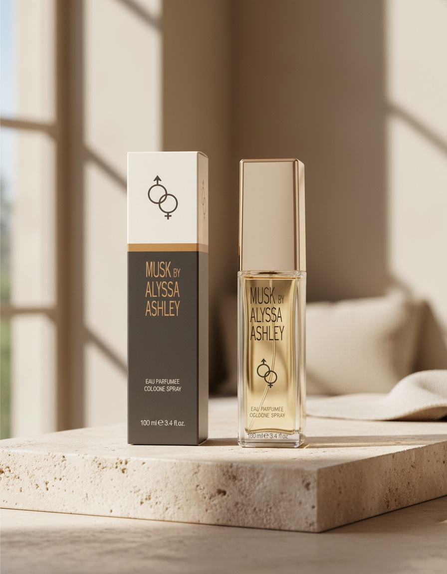 Alyssa Ashley MUSK eau parfumee cologne spray 100 ml - Afbeelding 2