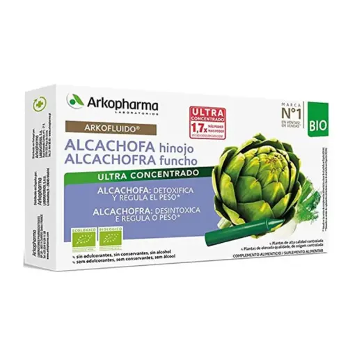 Arkopharma Arkofluid Artichoke Fennel 10 Ampoules