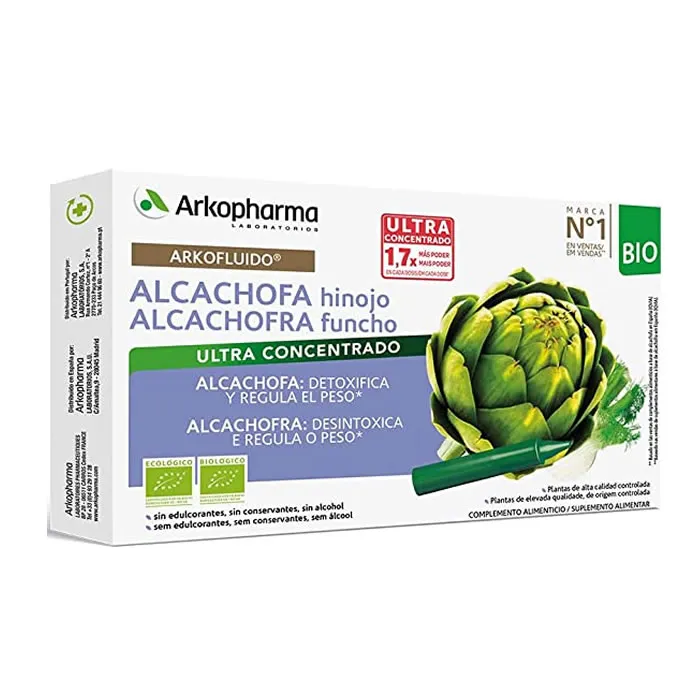 Arkopharma Arkofluid Artichoke Fennel 10 Ampoules