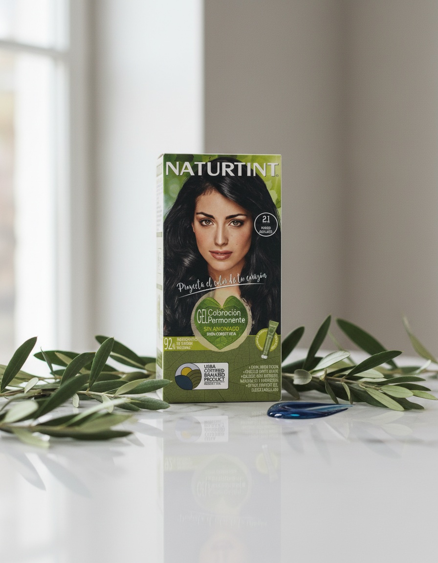 NATURTINT ammonia-free dye #2.1-Blue Black 170 ml - Afbeelding 2