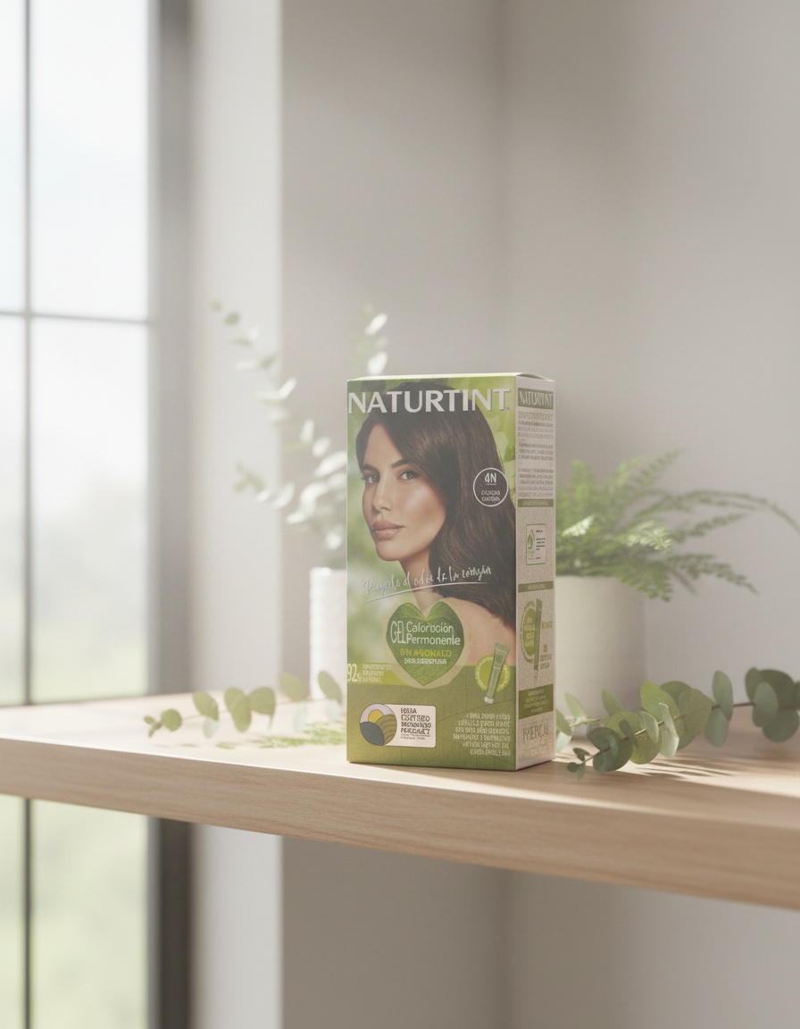 NATURTINT ammonia-free dye #4N-Natural Chestnut 170 ml - Afbeelding 2