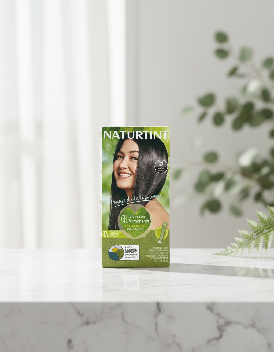 NATURTINT ammonia-free dye #1N-Black Ebony 170 ml - Afbeelding 2