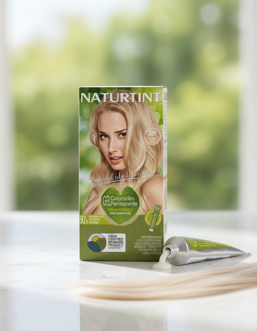 NATURTINT ammonia-free dye #10N-Alba Blonde 170 ml - Afbeelding 2