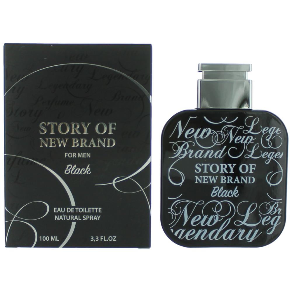 New Brand Story Of Black For Men Eau de Toilette 100ml Spray