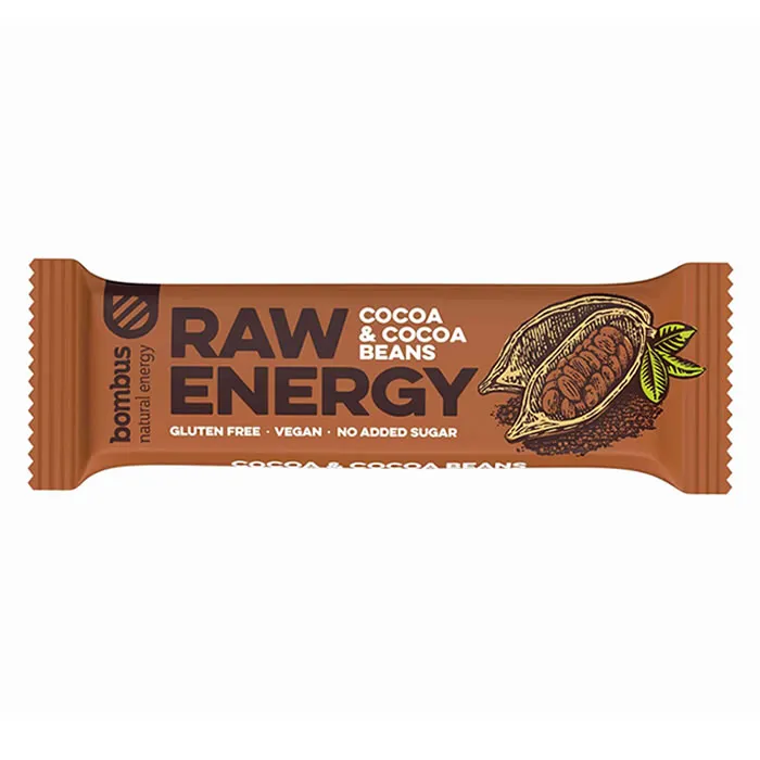 Santiveri Bombus Raw Energy Cocoa 20 Units