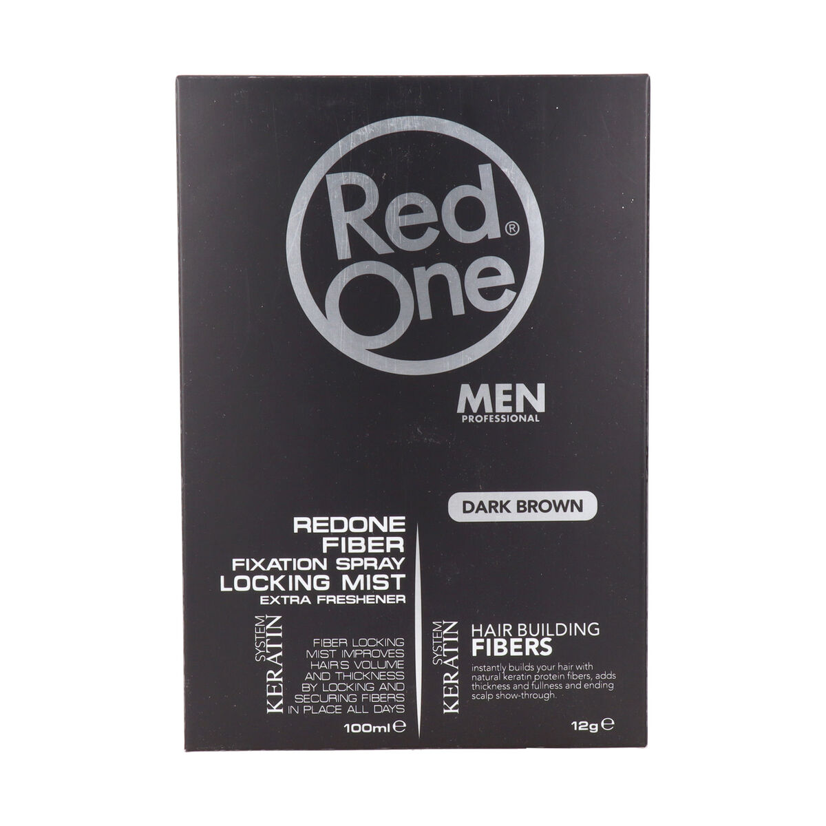 Haar Texturiser Red One Hair Fiber Topic Set Brown 100 ml