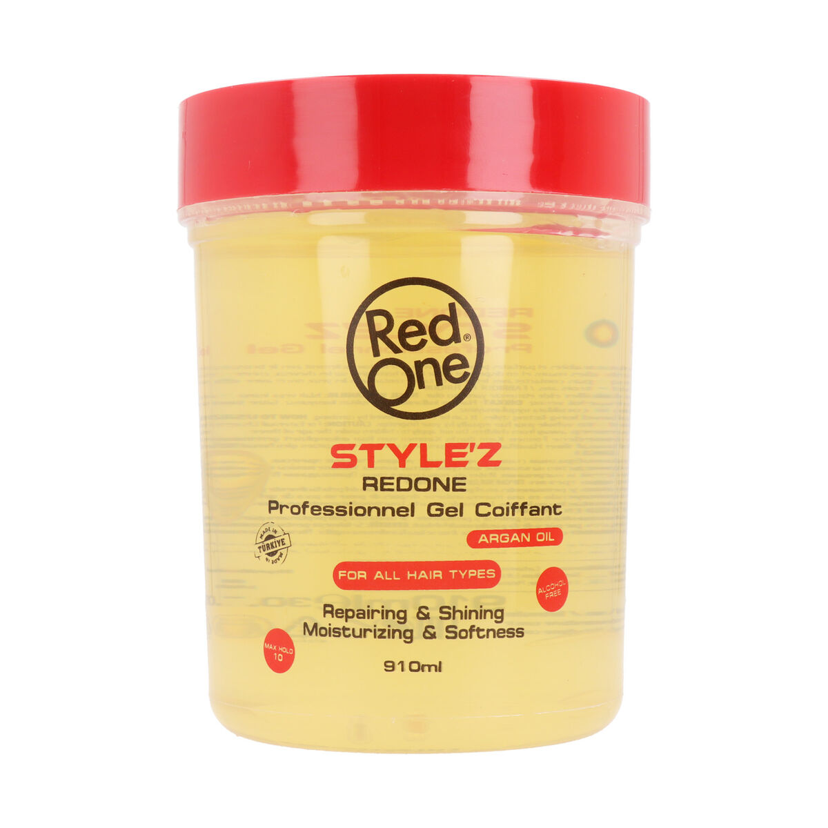 Vormende Gel Red One Style'z Professional Hair Argan Oil 910 ml