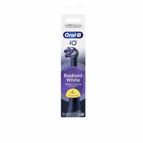 Oral-B iO Radiant White Replacement Heads 4 Pack