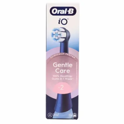 Oral-B iO Gentle Care Black Replacement Heads 4 Pack