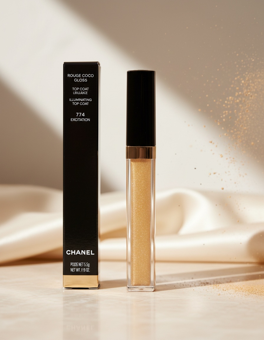 Chanel ROUGE COCO gloss #774-excitation