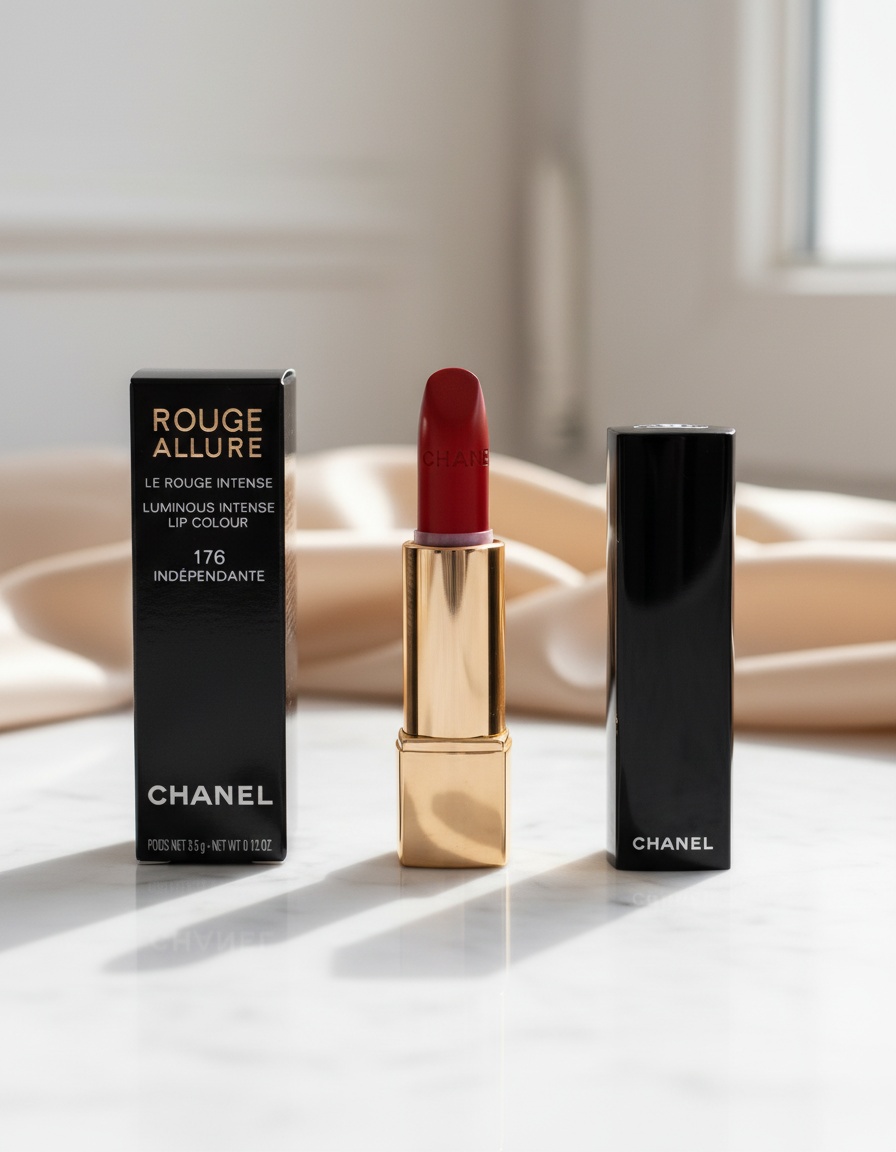 Chanel ROUGE ALLURE le rouge intense #176-indépendante