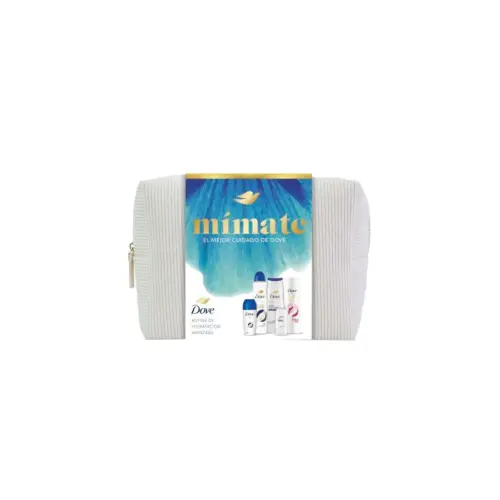 Dove Neceser Mimate 5 Piezas- Body Intensivo 250ml Desodorante Roll-On 50ml