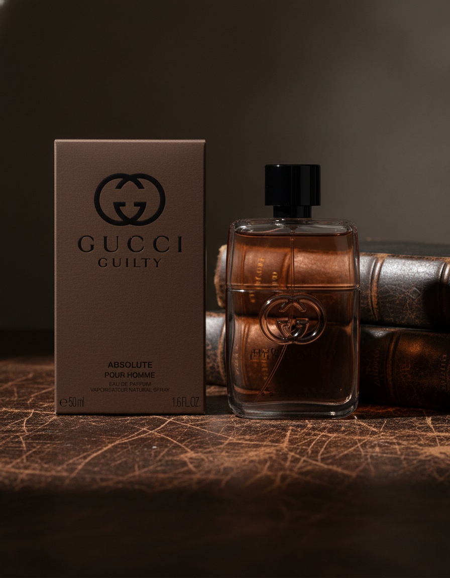 GUCCI GUILTY ABSOLUTE POUR HOMME eau de parfum spray 50 ml - Afbeelding 2