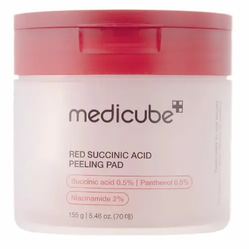 Medicube Red Succinic Acid Peeling Pad 70 Ud 155g